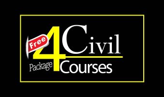 4 Civil Courses Packages